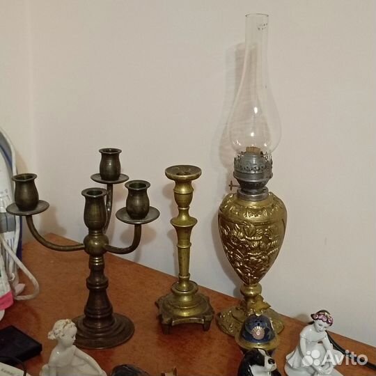 Старинные антикварные предметы.Бронза. статуэтки