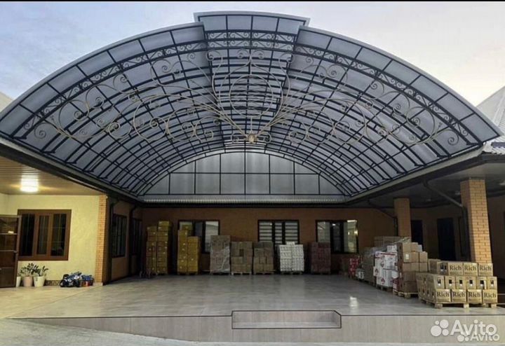 Навесы из поликарбоната