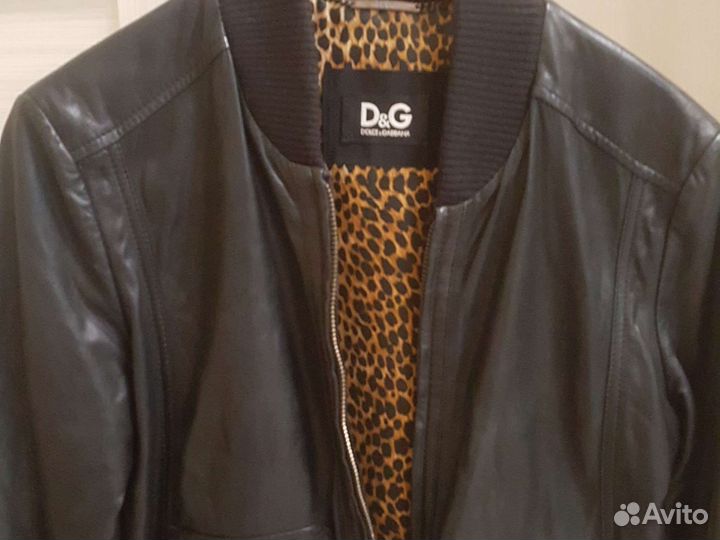 Куртка кожаная женская размер 42-44