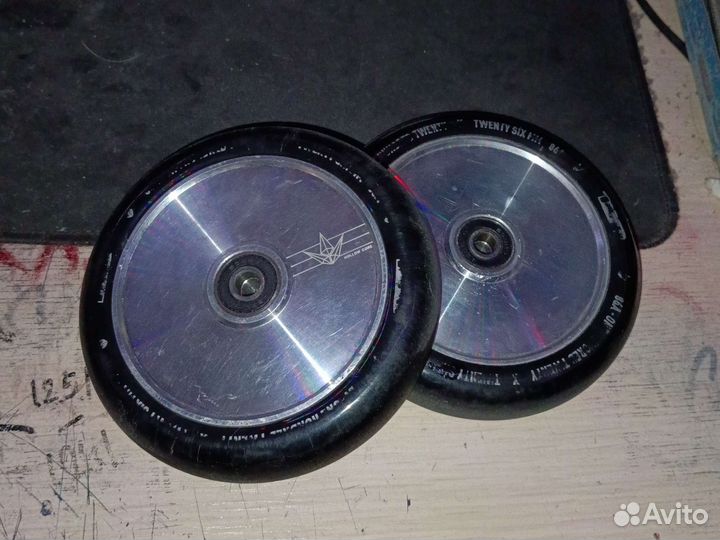 Колеса blunt 120mm для трюкового самоката