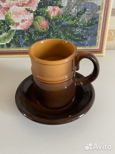 Чашка с блюдцем