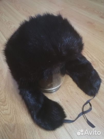 Шапка норковая детская