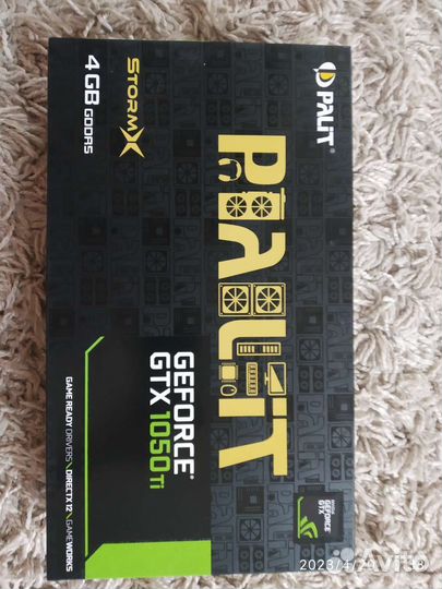 Видеокарта Palit GeForce 1050 Ti Dual 4GB