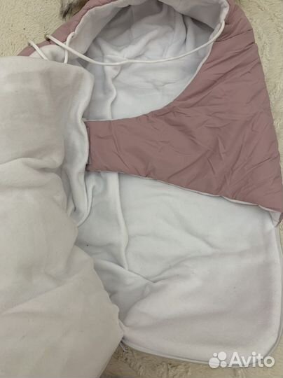 Конверт на выписку зимний для девочки