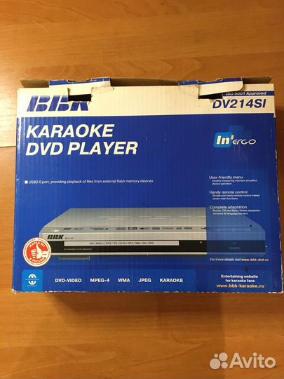Karaoke Dvd плеер bbk