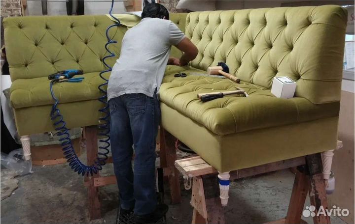 Перетяжка, изготовление и ремонтмягкой мебели