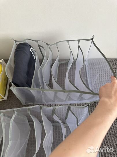 Органайзер коробка для хранения вещей белья одежды