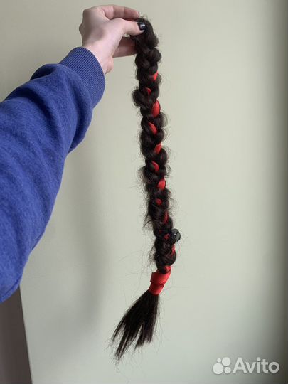 Коса из искуственных волос