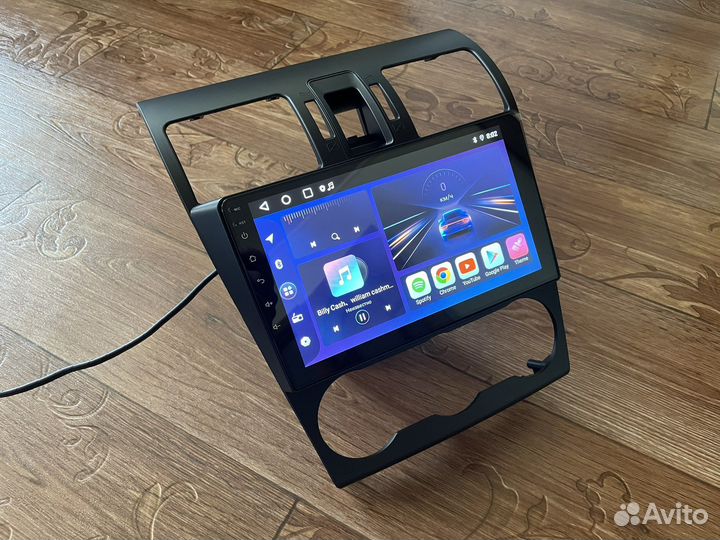 Магнитола 2 din android на Subaru Forester SJ