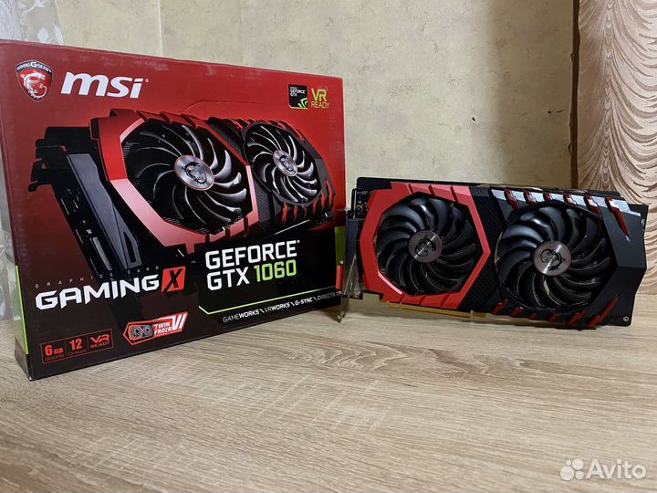 MSI Geforce GTX 1060 6gb