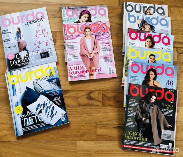 Журналы Burda moden