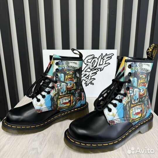 Dr. Martens x Jean-Michel Basquiat 1460 'Untitled'