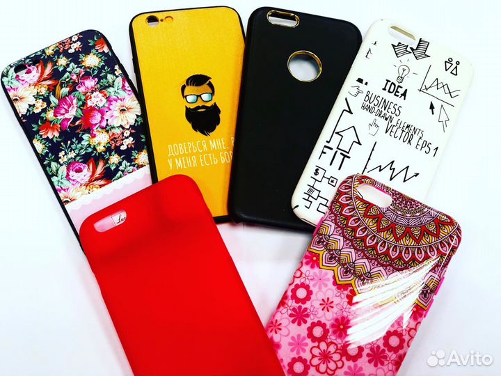 Силиконовые накладки на iPhone 6/6s