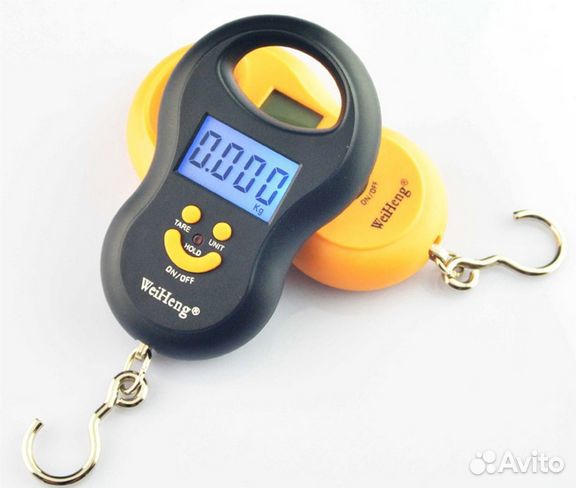 Весы безмен электронные 50 кг новые