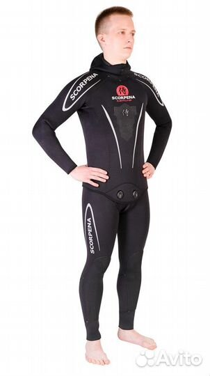 Гидрокостюм - scorpena Samurai 9mm