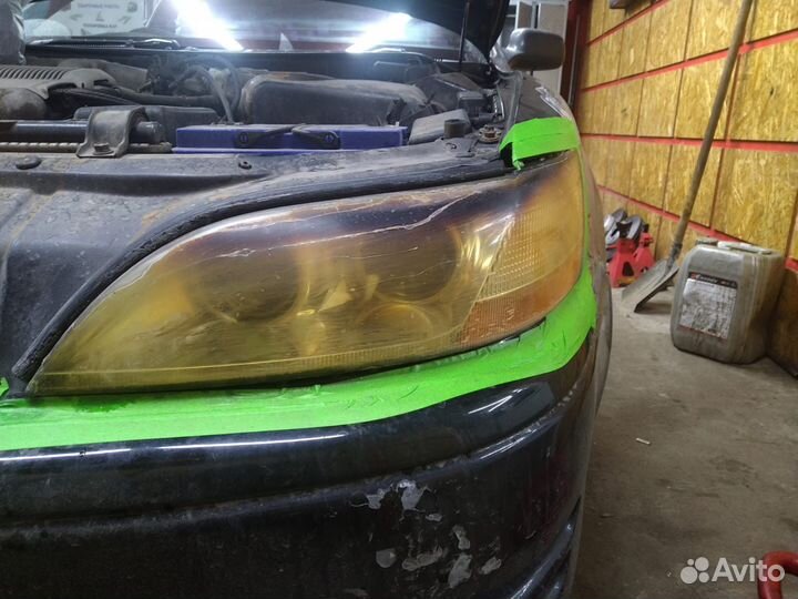 Полировка фар оптики авто фары фонари птф