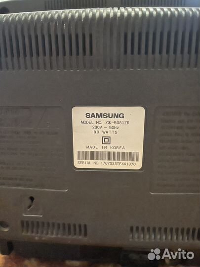 Телевизор samsung ламповый