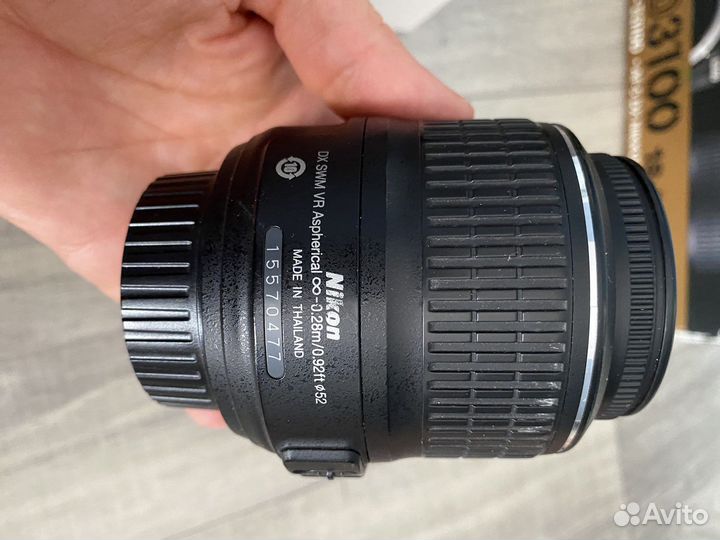 Зеркальный фотоаппарат nikon d3100