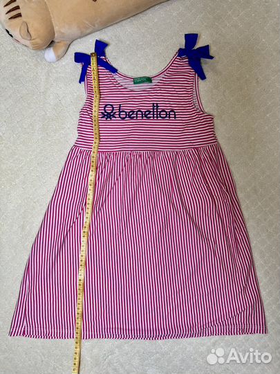 Летнее платье Benetton 116-122