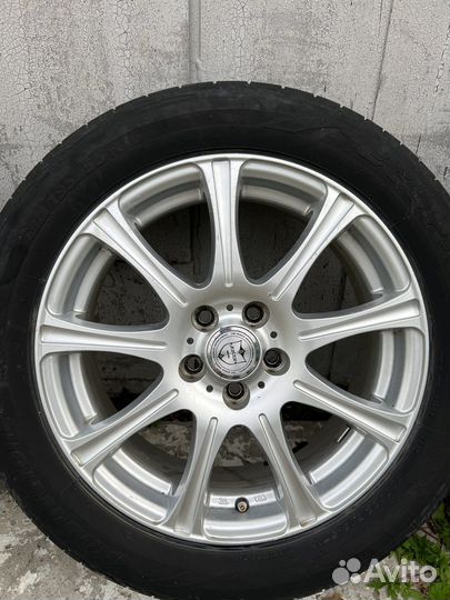 Диски с летней японской резиной 195/55/16 5х100