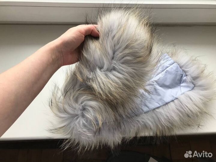 Мех воротник енот
