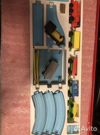 Игрушечная железная дорога. Игрушки времен СССР