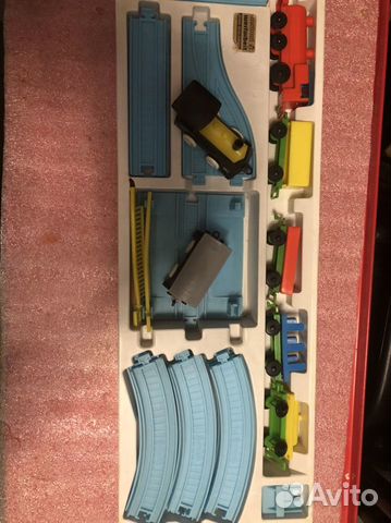 Игрушечная железная дорога. Игрушки времен СССР