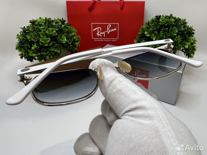 Очки Ray Ban Clubmaster 3716 White