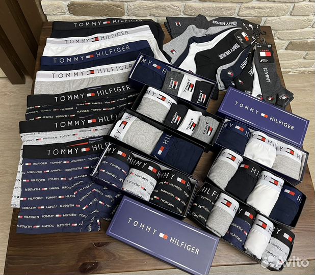 Носки и боксеры мужские Tommy Hilfiger