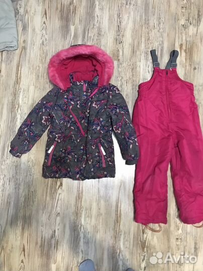 Детский зимний костюм на девочку