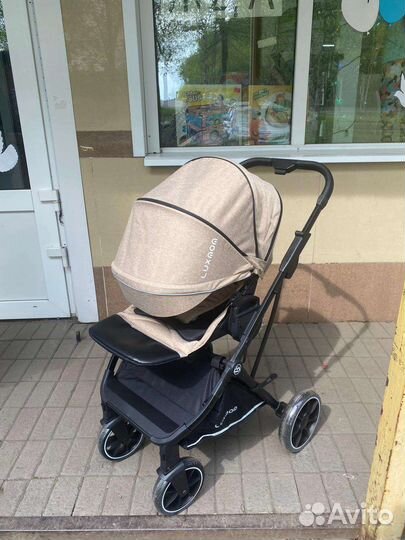 Коляска с реверсивным блоком Luxmom 740