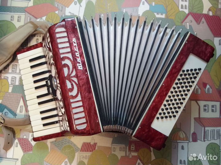Аккордеон юность 2 рег с ремнями