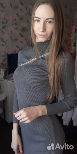 Теплое платье