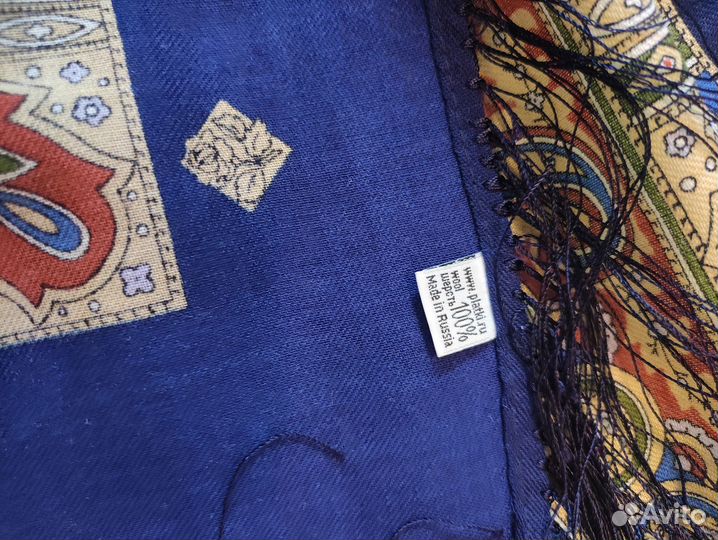 Павловопосадский платок шерсть