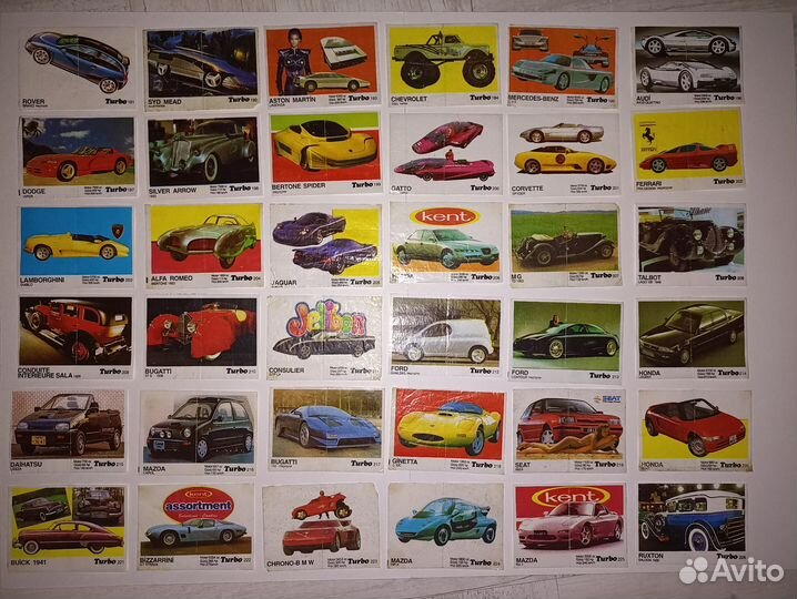 Turbo 191-260 (Полная коллекция, 70 шт)