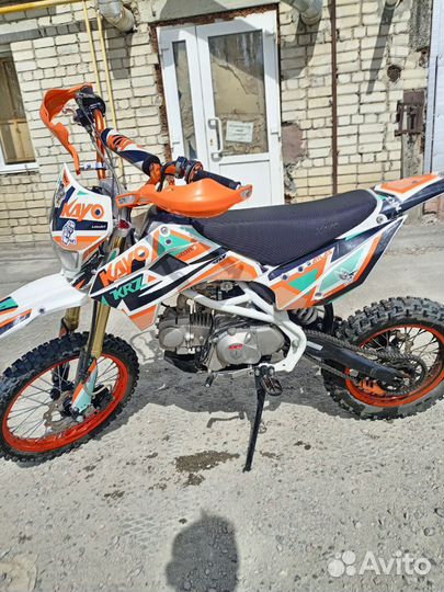 Питбайк Kayo krz 125 полуавтомат