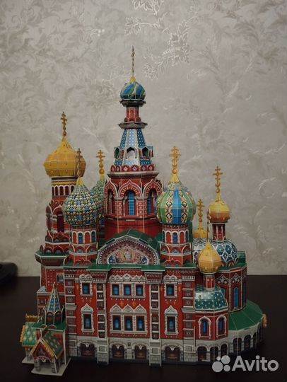 3D пазлы храм