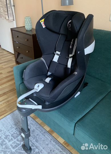 Детское автокресло от 0 до 18 Cybex Sirona + base