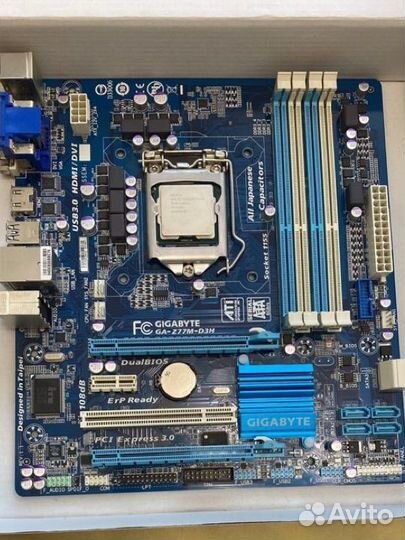 Материнская плата с процессором i5 3470