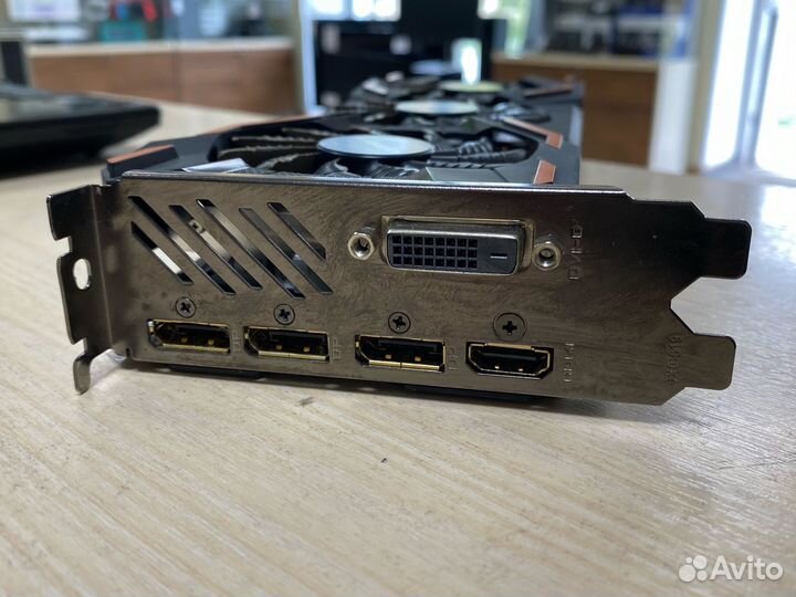 Видеокарта gigabyte GTX 1080 8гб gddr5X