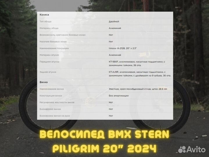 Велосипед BMX Stern Piligrim 20