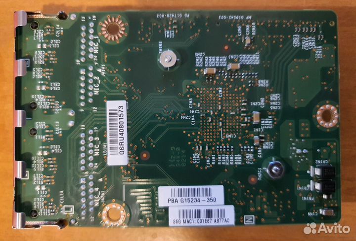 Сетевая карта intel G15234-350 I350 1GB 4port RJ45