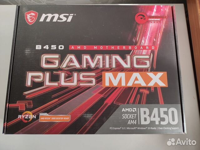 MSI B450 gaming plus MAX + AMD Ryzen 5 5600 OEM
