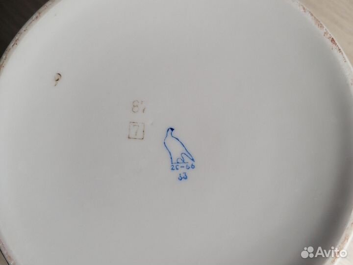 Супница СССР дулево сирень