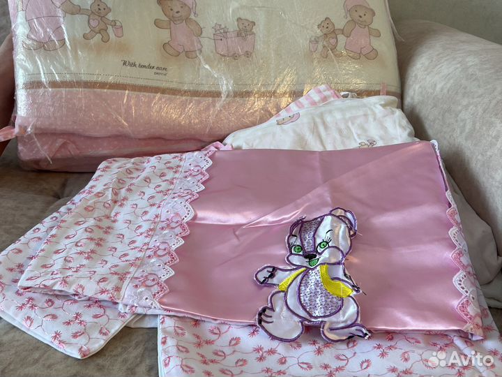 Бортики в детскую кроватку