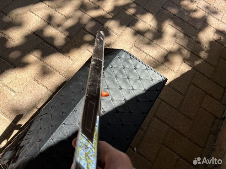 Хром багажника Mercedes w204 рест