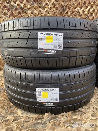 Hankook Ventus S1 Evo3 SUV K127A 265/45 R20 и 295/40 R20 108Y