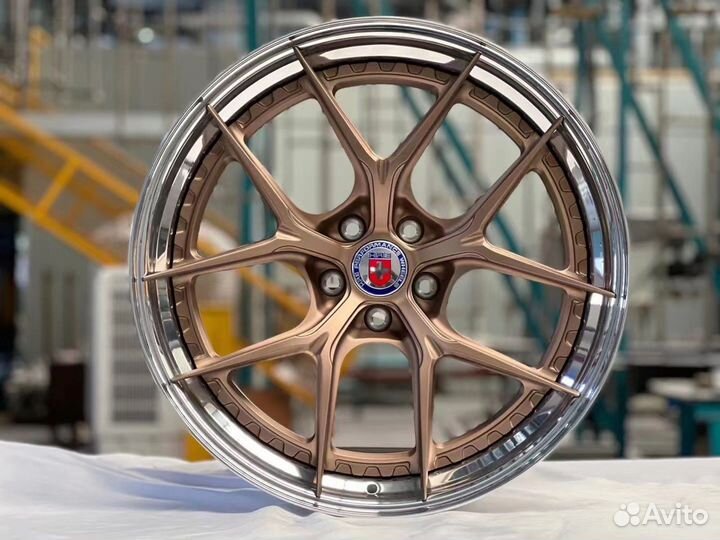 Кованные диски R21 2х составные HRE BMW M / AMG