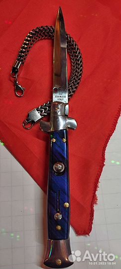 Нож новый металл смотрите фото И описание спасибо