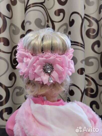 Украшение на пучок ручной работы